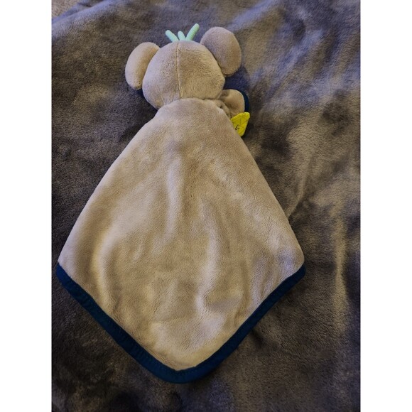 B. Baby Lovey Cuddly Plush Koala Bear Security Blanket Gray - Picture 4 of 4